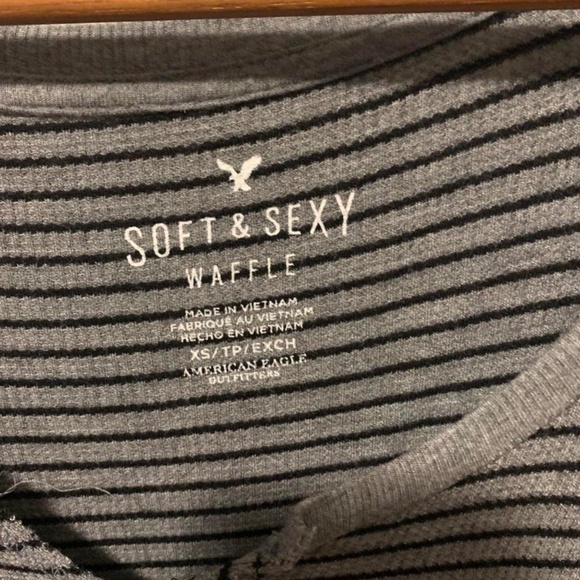 Striped Henley Top - Picture 4 of 4